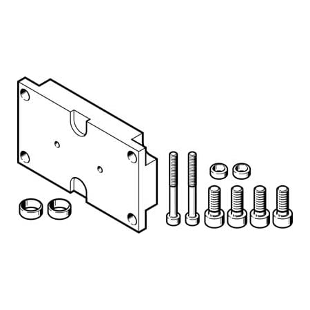Festo Adapter Kit DHAA-G-G3-25-B6-14 DHAA-G-G3-25-B6-14